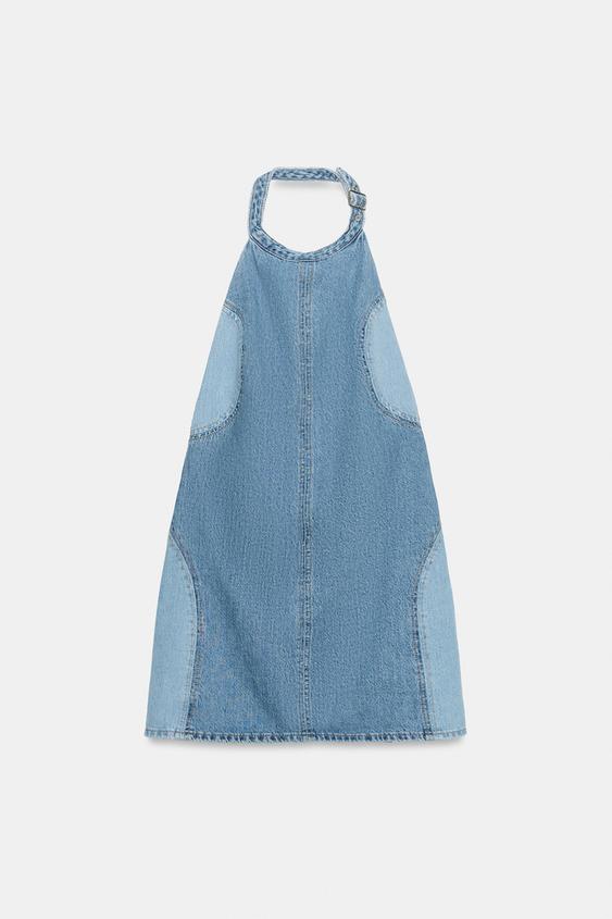 Robe Z1975 mini à dos ouvert