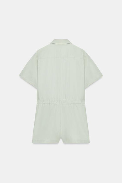 Combinaison chemise avec ceinture ZW Collection