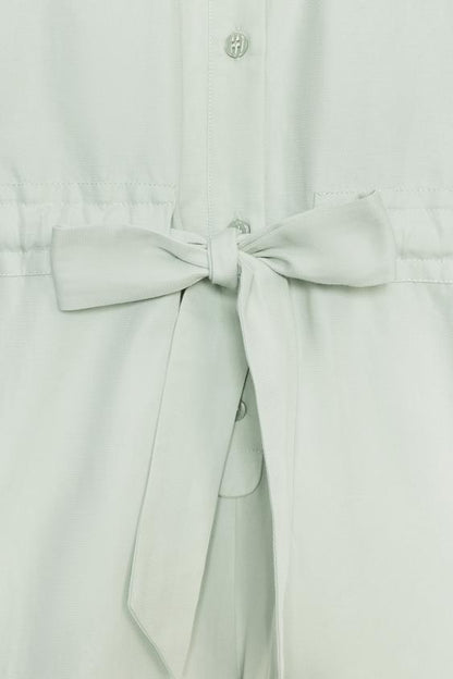 Combinaison chemise avec ceinture ZW Collection