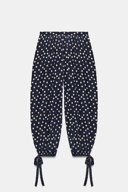 Pantalon bouffant à pois ZW Collection