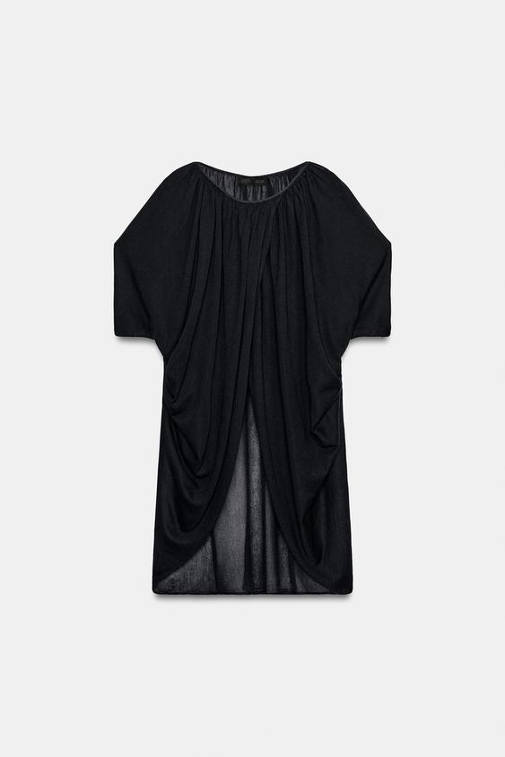 Top tunique en maille