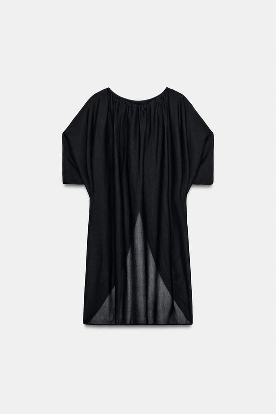 Top tunique en maille