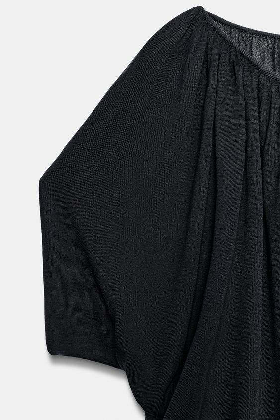 Top tunique en maille