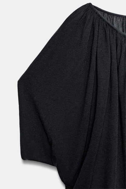 Top tunique en maille