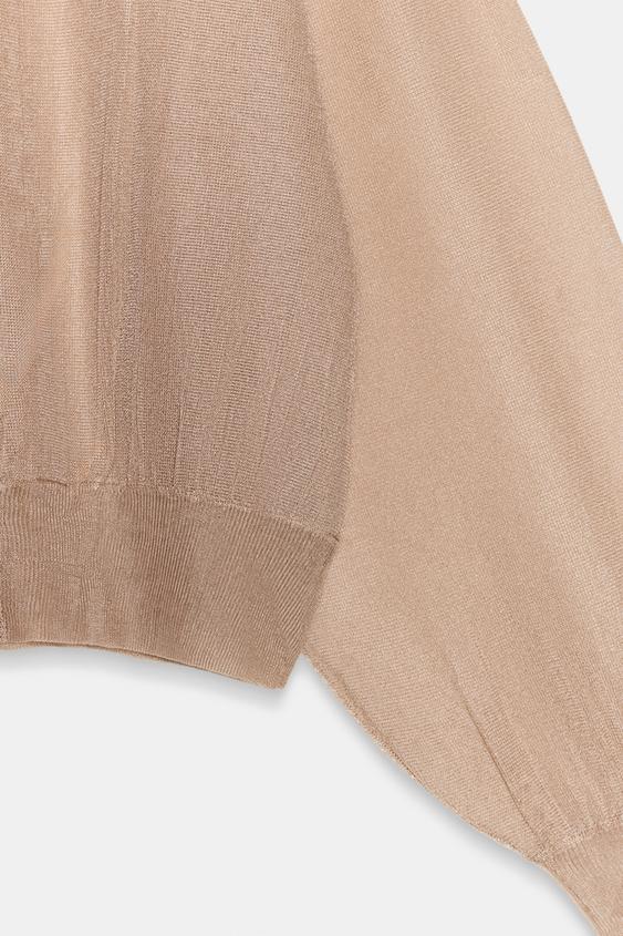 Veste bomber en maille
