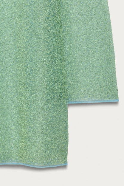 Robe semi-transparente en maille Marisa Berenson x Zara
