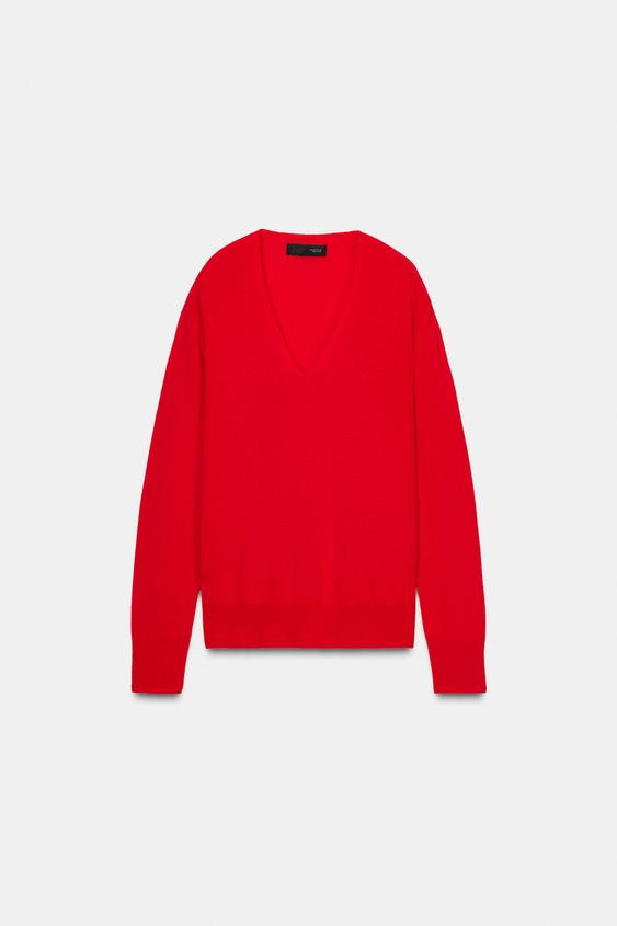 Pull 100 % laine ultra-douce à décolleté en V