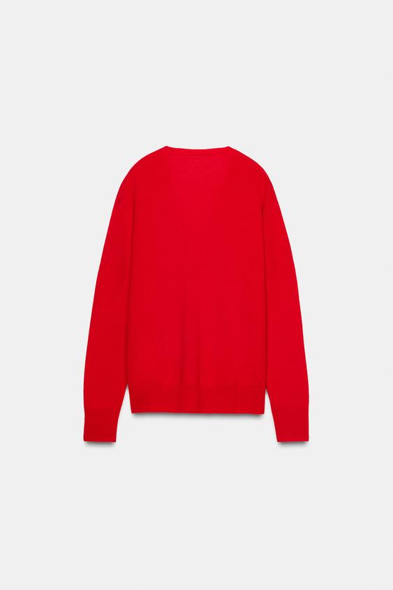 Pull 100 % laine ultra-douce à décolleté en V