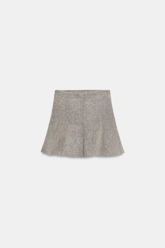 Jupe mini en maille