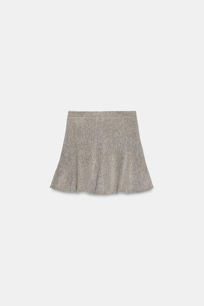 Jupe mini en maille