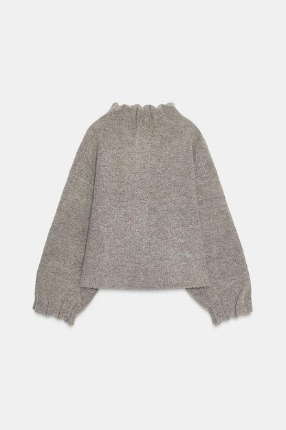 Veste bomber en maille