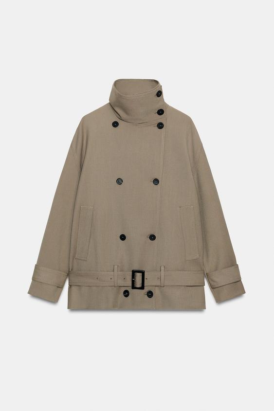 Veste fluide avec ceinture ZW Collection