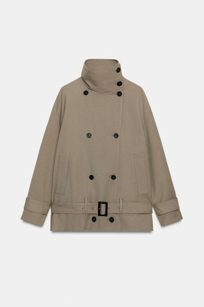 Veste fluide avec ceinture ZW Collection