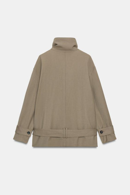 Veste fluide avec ceinture ZW Collection