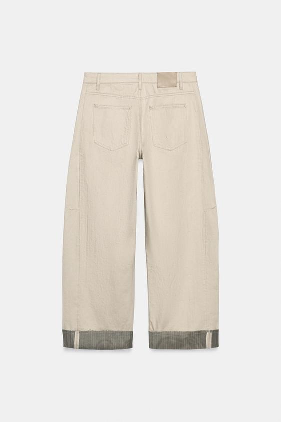 Jean ZW Collection coupe décontractée taille mi-haute
