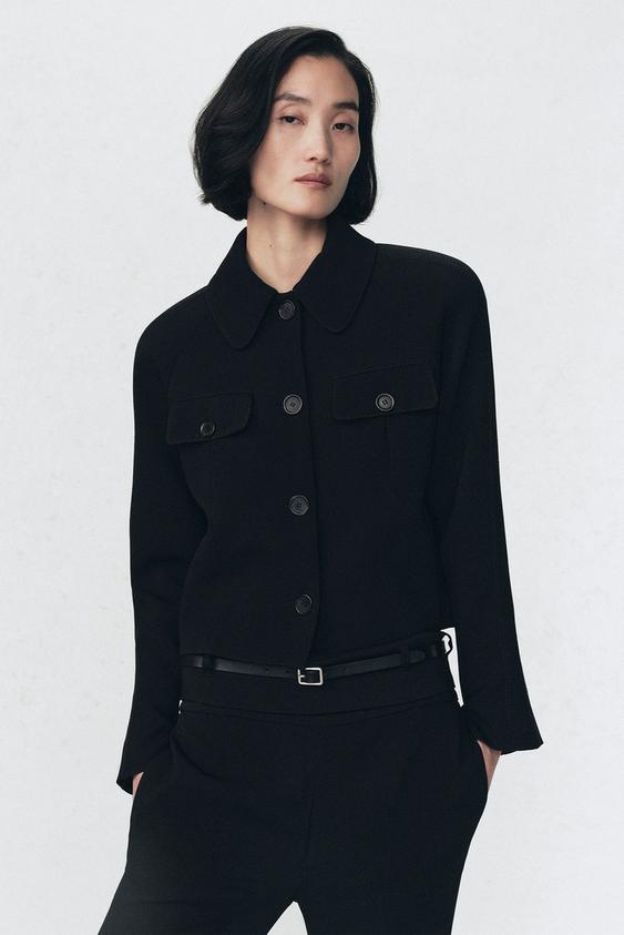 Veste à épaulettes Soshiotsuki x Zara