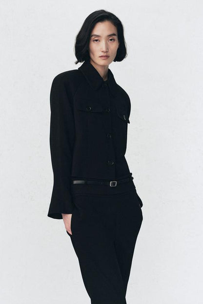 Veste à épaulettes Soshiotsuki x Zara