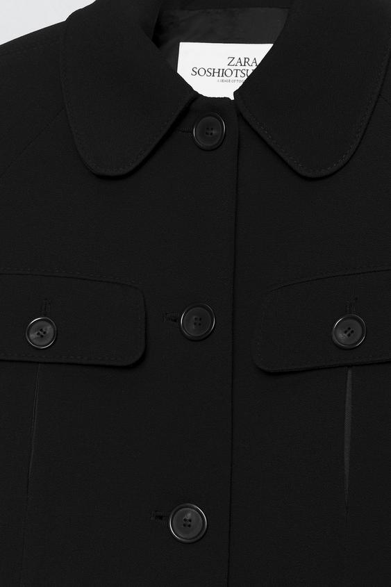 Veste à épaulettes Soshiotsuki x Zara