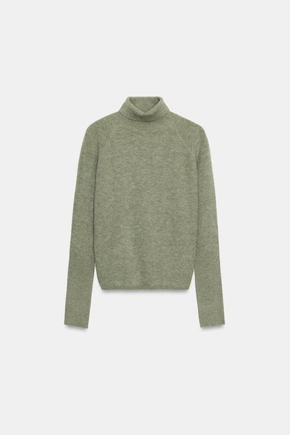 Pull en maille à manches chauve-souris