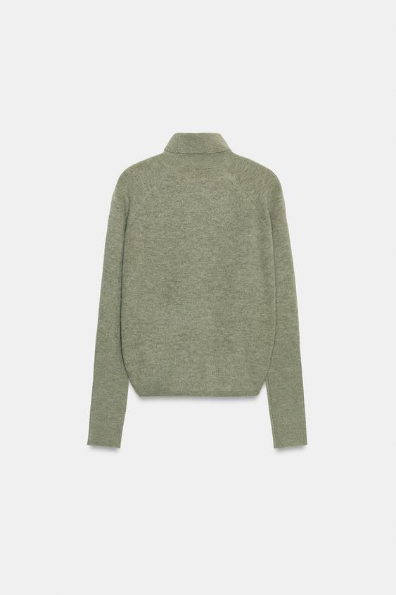 Pull en maille à manches chauve-souris