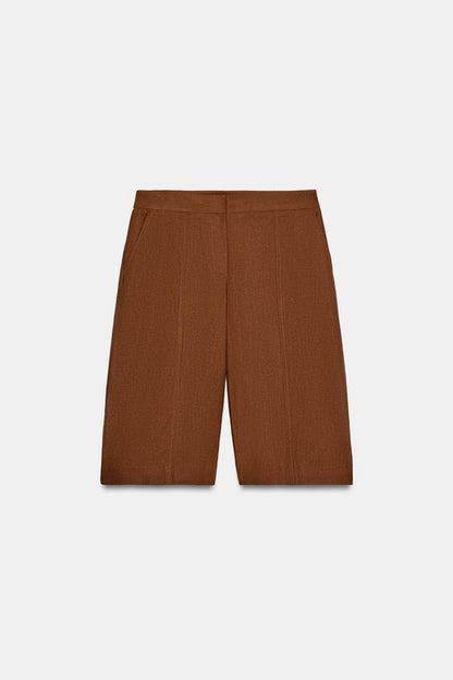 Bermuda long en lin