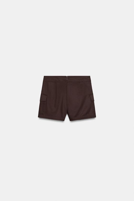 Jupe-culotte cargo