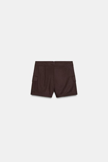 Jupe-culotte cargo