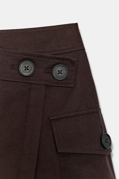 Jupe-culotte cargo