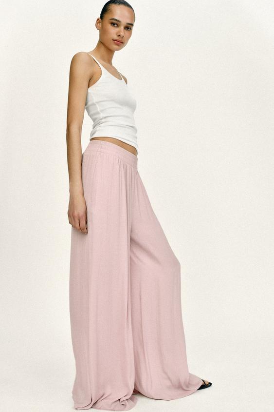 Pantalon fluide large