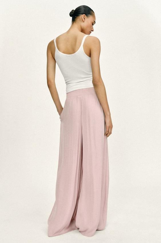 Pantalon fluide large