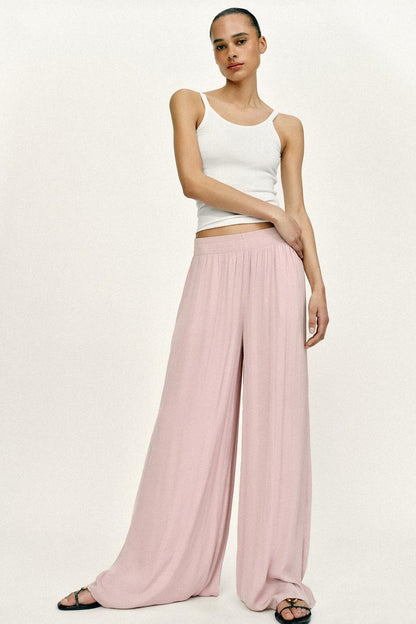 Pantalon fluide large