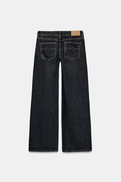 Jean Z1975 à jambe large taille basse