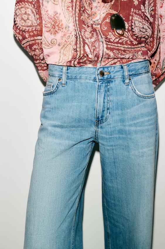 Jean Z1975 à jambe large taille basse