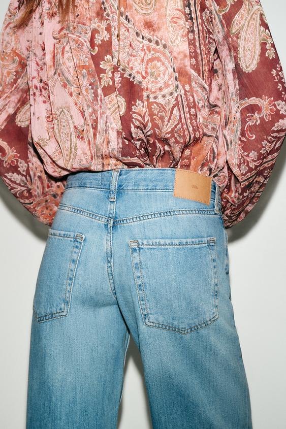 Jean Z1975 à jambe large taille basse