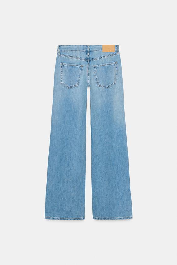 Jean Z1975 à jambe large taille basse