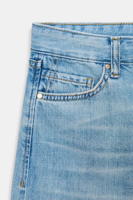 Jean Z1975 à jambe large taille basse