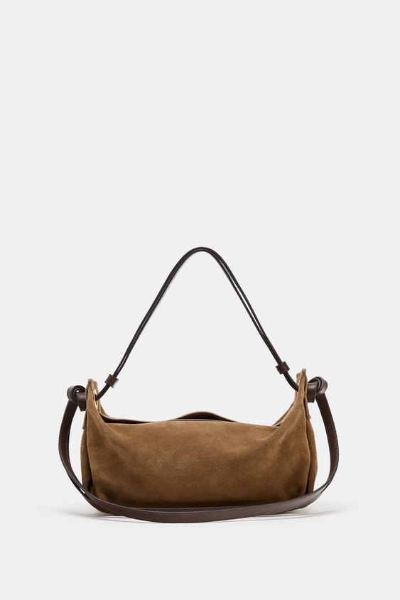 Sac à main allongé en cuir