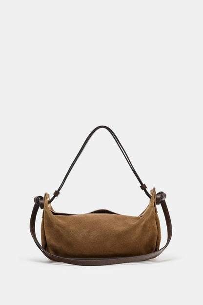 Sac à main allongé en cuir